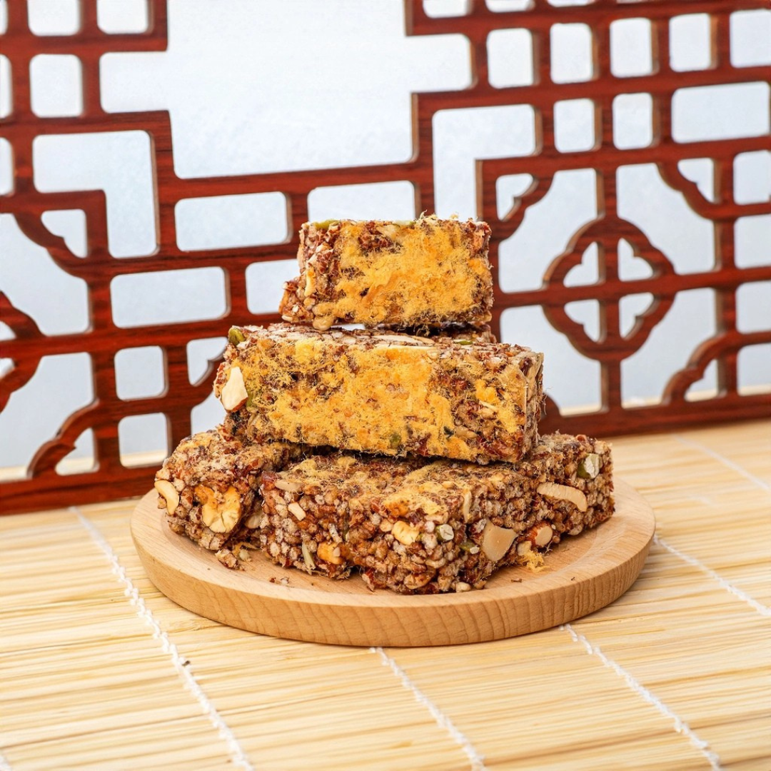 Thanh cơm gạo lứt chà bông