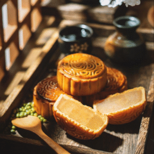 Bánh Nướng/Dẻo đậu xanh