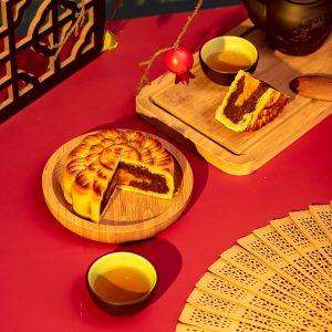 Bánh Nướng-Dẻo nhân khoai môn