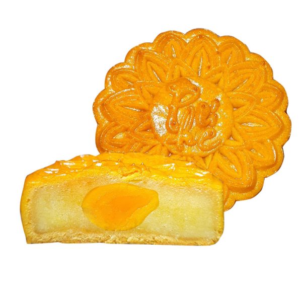 Bánh nướng nhân đậu xanh 1 trứng - Ảnh 2