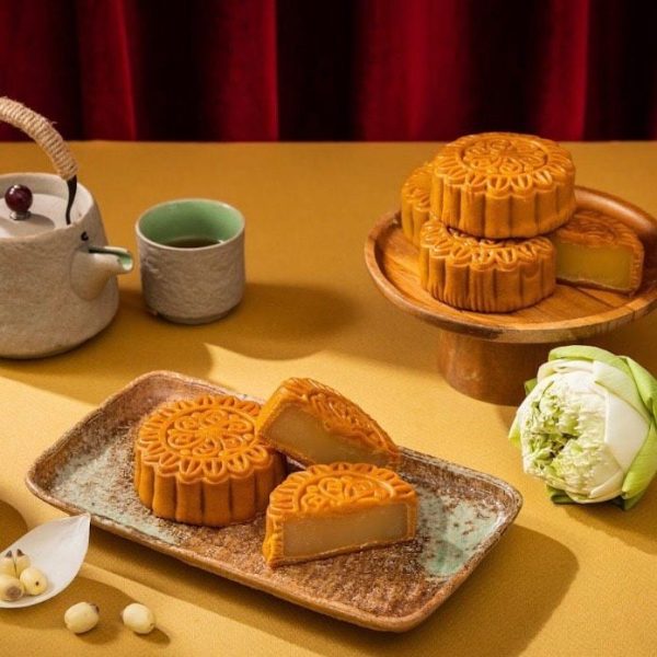 Bánh trung thu nướng sen thơm - Ảnh 2