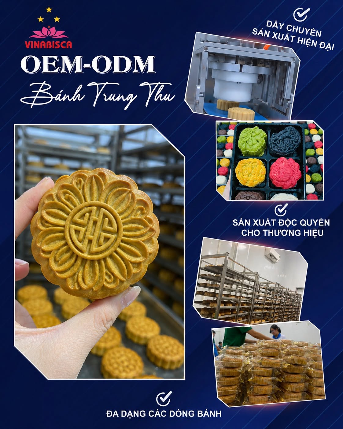 OEM/ ODM Bánh trung thu toàn quốc