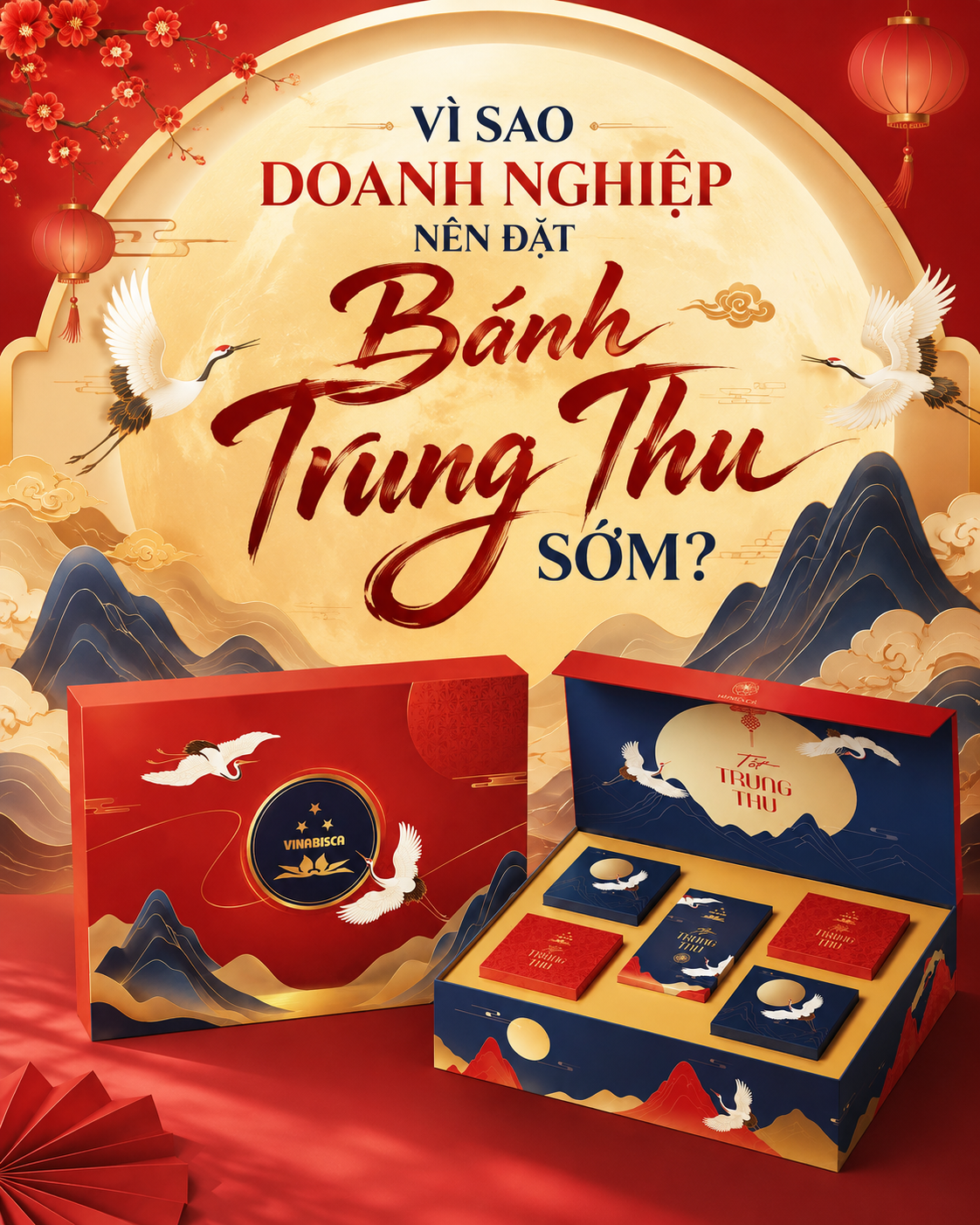 Tại sao các doanh nghiệp nên đặt bánh trung thu sớm