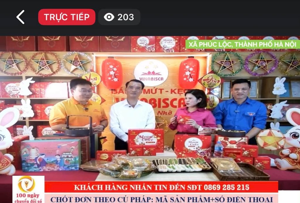 Phiên live nhận được sự hưởng ứng nhiệt tình của khán giả
