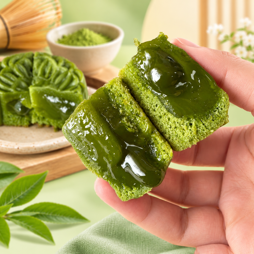 Trải nghiệm vị matcha tan chảy trong từng miếng bánh